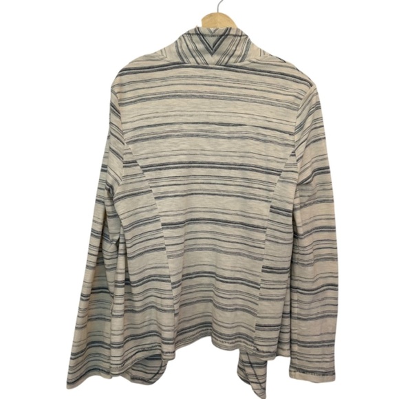 saturday sunday Anthropologie Open Cardigan Women's Size L Pockets Breathable - Picture 5 of 16